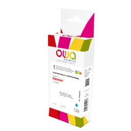 [ARMK20482] Armor Cartuccia Ciano per Canon CLi-551XL-10,5 ml