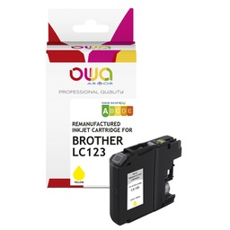 [ARMK20537] Armor Cartuccia Giallo per Brother LC123 -10,5ml