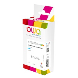 [ARMK20740] Armor Cartuccia C/M/Y per HP 302XL -18ml