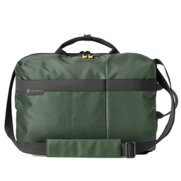 [99203] Borsa Bi-Bag Job dim.43x33x16cm tessuto tecnico verde INTEMPO