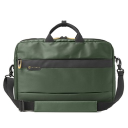 [99206] Borsa Office Bag Job dim.44x34x12cm tessuto tecnico verde INTEMPO