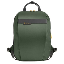 [99209] Zaino a guscio Job dim. 29x3x13cm tessuto tecnico verde INTEMPO