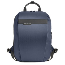 [99210] Zaino a guscio Job dim. 29x3x13cm tessuto tecnico blu INTEMPO