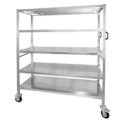 [99061] Carrello da lavoro 5 piani zincato