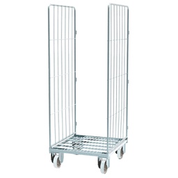 [99064] Roll container 2 sponde laterali con cinghia 70x80x179cm