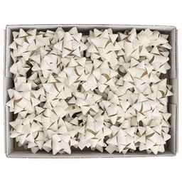 [99268] 50 stelle nastro carta erba 15mmxD6,5cm avorio Brizzolari