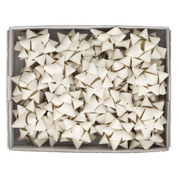 [99269] 36 stelle nastro carta erba 20mmxD9cm avorio Brizzolari