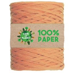 [99279] Rafia in carta 100mt colore arancione 12 Brizzolari