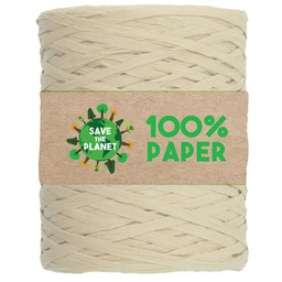 [99282] Rafia in carta 100mt colore avorio 25 Brizzolari