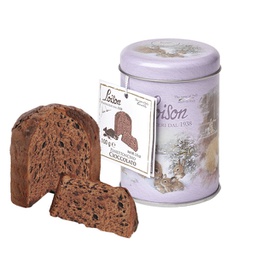 [90930] Panettoncino Cioccolato Mignon in latta 100gr Loison