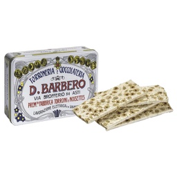 [99234] Torronfette da 500gr in scatola regalo di metallo Barbero