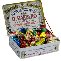 [99239] Gran Misto assortito 400gr in scatola regalo di metallo Barbero
