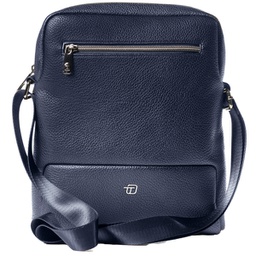 [99390] City bag medium Gate Trended ecopelle dim. 25x30x6cm blu InTempo