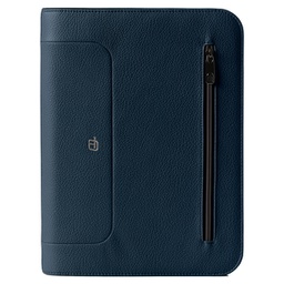 [99392] Portablocco A4 Gate Trended ecopelle dim. 28x35cm blu InTempo