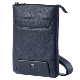 [99393] City bag piccola Gate Trended ecopelle dim. 20x26x2cm blu InTempo