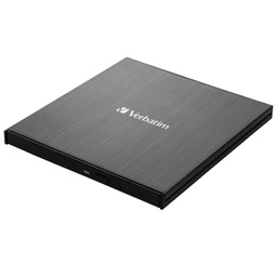 [VERB43886] Masterizzatore CD/DVD slimline esterno con connessione USB-C-Verbatim