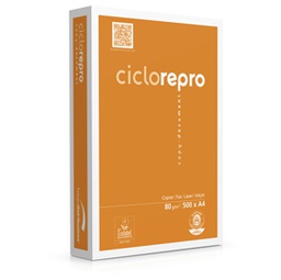 [38519] CARTA FOTOCOPIE BURGO CICLO A4 80GR 500FG RICICLATA 210X297MM