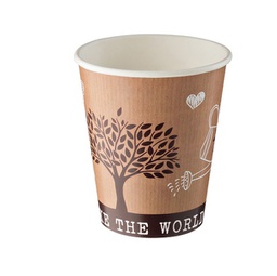 [90265] 1000 Bicchieri in carta 290ml Leone