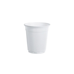 [36596] 100 BICCHIERI 80CC IN PS BIANCO MONOUSO DA CAFFE' DOPLA