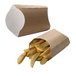 [91379] 100 Box per fritti 13x13x5,5cm Street Food Leone