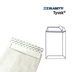 [47508] 100 BUSTE A SACCO TYVEK 305X406MM 55GR C/STRIP