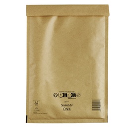 [91407] 100 Buste imbottite GOLD B 12x21cm UTILE avana - conf.risparmio MAIL LITE®