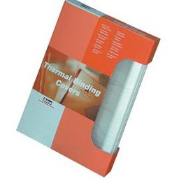 [27074] 100 CARTELLINE TERMICHE 9MM BIANCO OPTIMAL