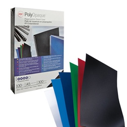 [26967] 100 COPERTINE POLYOPAQUE A4 300MIC BIANCO PPL