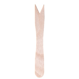 [96706] 100 Forchettine monouso in legno 8,5 cm Signor Bio