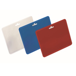 [86892] 100 Portanome 60x90mm orizzontale Trasparente Durable