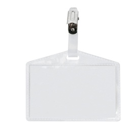 [51906] 100 portanome Pass 3P 9,5x6cm c/clip in metallo s/cartoncino Sei Rota