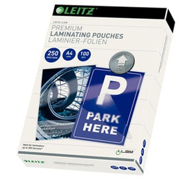 [72015] 100 POUCHES iLAM A4-216x303mm 250micron LEITZ