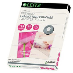 [72011] 100 POUCHES iLAM A5-154x216mm 125micron LEITZ
