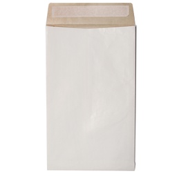 [94415] 100 Sacchetti bianchi antistrappo Secursac 25x35x4cm A4 130gr