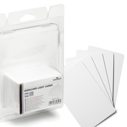 [74523] 100 TESSERE BIANCHE 0,5mm x Duracard ID300 DURABLE