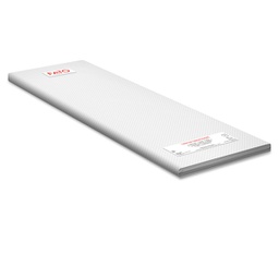 [91350] 100 Tovaglie in fibra riciclata 100x100cm Bianca Fato