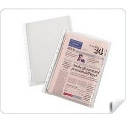 [51225] 10 BUSTE FORATE 21X29.7 C/SOFFIETTO SUPERIOR PPL B.A.FAVORIT