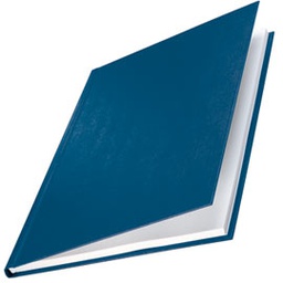 [62486] 10 COPERTINE RIGIDE IMPRESSBIND 14MM BLU FINITURA LINO