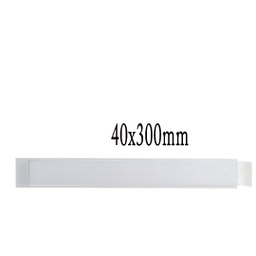 [25245] 10 PORTAETICHETTE ADESIVE IES L40 40X300MM SEI