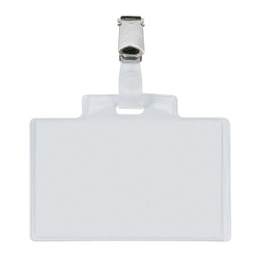 [90008] 10 Portanome Pass 3E 9,5x6cm c/clip in metallo Sei Rota