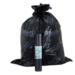 [89614] 10 Sacchi Nero 72x110cm 110Lt 47mic Rolsac