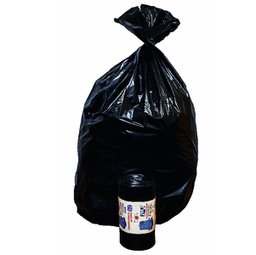 [89616] 10 Sacchi Nero 90x120cm 130Lt 63mic Rolsac