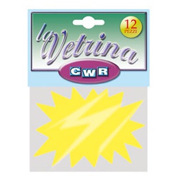 [72127] 12 SEGNAPREZZI Flash 11x15,5cm CWR 05986