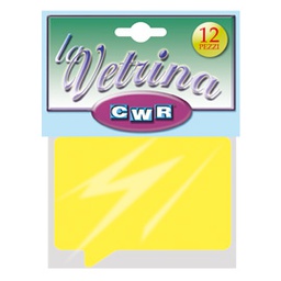[72123] 12 SEGNAPREZZI Fumetto 11x15,5cm CWR 05989