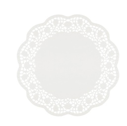 [91468] 12 Sottotorta decorativi in carta bianca diametro 30cm