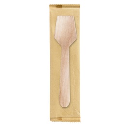 [96705] 2000 Palettine gelato monouso in legno imbustate singolarmente 9,6cm Signor Bio