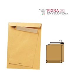 [47477] 250 BUSTE A SACCO AVANA 230X330X40MM SOFFIETTI+FQ C/STRIP MONODEX