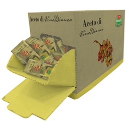 [86878] 250 bustine monodose Aceto di vino da 5ml - Viander