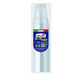 [93533] 25 Bicchieri 300ml DIAMANT PS reuse DOPLA