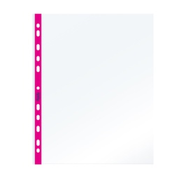 [89508] 25 Buste forate c/ banda fucsia NEON 22X30cm Favorit